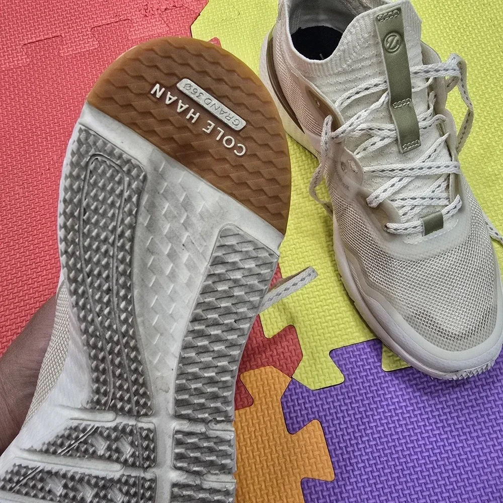Cole Haan ZERØGRAND Outpace Women's Running Shoes Size 7.5‎ B White W19464